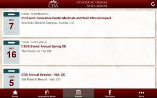 Colorado Dental Association imagem de tela 3