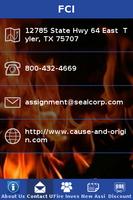 Fire Cause Investigations/FCI تصوير الشاشة 1