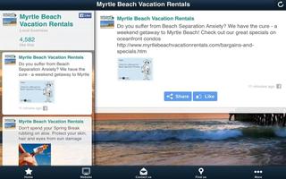 Myrtle Beach Vacation Rentals تصوير الشاشة 2