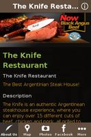 The Knife Restaurant Affiche