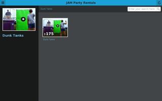 3 Schermata JAM Party Rentals