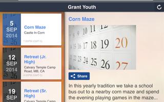 3 Schermata Grant Youth App