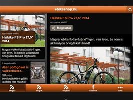 ebikeshop.hu screenshot 2