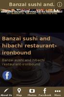 Banzai sushi ironbound nj ภาพหน้าจอ 1