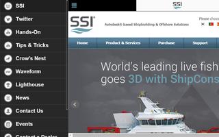 برنامه‌نما The SSI App عکس از صفحه