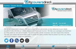 DG Couriers اسکرین شاٹ 2