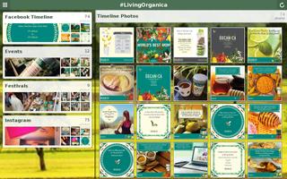 برنامه‌نما Organica عکس از صفحه