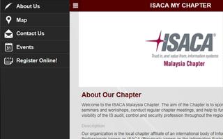 2 Schermata ISACA MY CHAPTER