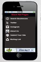 Black Net Pages ポスター