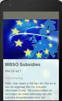 WBSO Subsidies ポスター