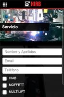 1 Schermata Hiab app