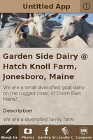 GardenSideDairy@HatchKnollFarm poster