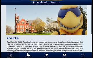 Graceland University syot layar 2