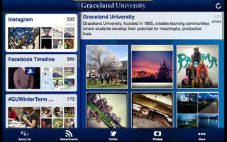 Graceland University syot layar 3