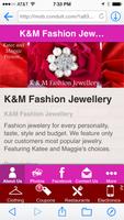 K&M Fashion Jewellery Poster