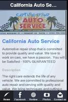 California Auto Service poster