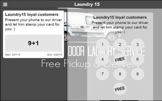 Laundry 15 Pickup&Delivery capture d'écran 3