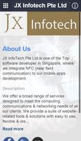 JX Infotech Pte Ltd capture d'écran 1