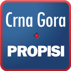 PROPISI Crna Gora icône