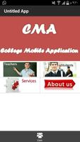 College Mobile Application ポスター