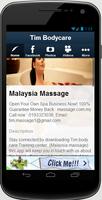 Tim Bodycare Massage Malaysia capture d'écran 2