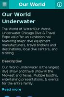 برنامه‌نما Our World Underwater عکس از صفحه