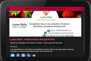 Luma Melo Nutricionista ảnh chụp màn hình 3