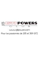 پوستر Club GTIPOWERS 205 GTI