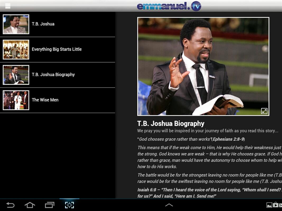 Emmanuel TV for Android - APK Download