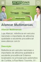 1 Schermata Afancar Multimarcas