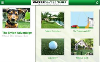 Poster Water Savers Turf