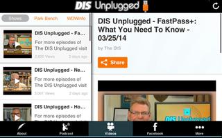 DIS Unplugged تصوير الشاشة 3