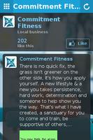 Commitment Fitness syot layar 1