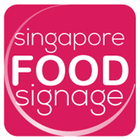 Singapore Food Signage ícone