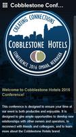 Cobblestone Conference poster