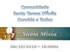 Comunidade Sta. Teresa D'Ávila Cartaz