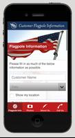 Customer Flagpole Information الملصق