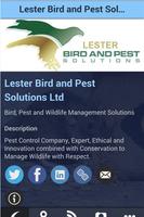 Lester Bird and Pest Solutions 포스터