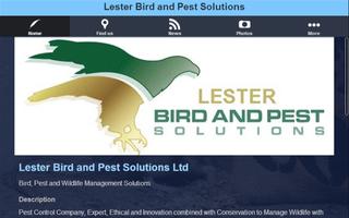 Lester Bird and Pest Solutions capture d'écran 2