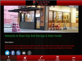Rose City Self Storage الملصق
