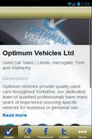 Optimum Vehicles Ltd Cartaz