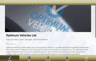 Optimum Vehicles Ltd captura de pantalla 3