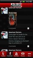 American Horrors Mobile स्क्रीनशॉट 1