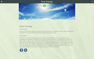 Erus Energy اسکرین شاٹ 2