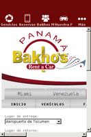 Bakhos Rent a Car Panamá captura de pantalla 1