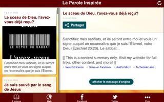 La Parole Inspirée screenshot 3