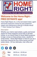 پوستر Home Right Repair ESTIMATE