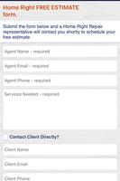 Home Right Repair ESTIMATE screenshot 1
