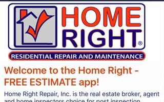 3 Schermata Home Right Repair ESTIMATE