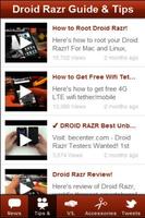 Droid Razr Guide & Tips capture d'écran 2